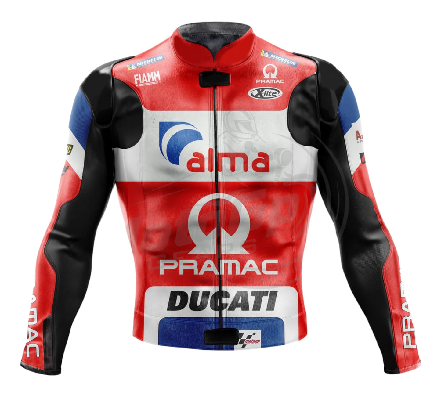 Ducati Danilo Petrucci 2018 Red Biker Jacket