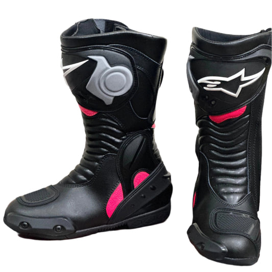 Motogp Atem Replica Motorbike Leather Motorcycle Shoes