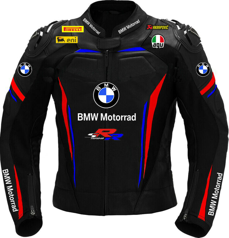 DAJ 0217 BMW Motorrad Men's Sport Motorcycle Leather Jacket