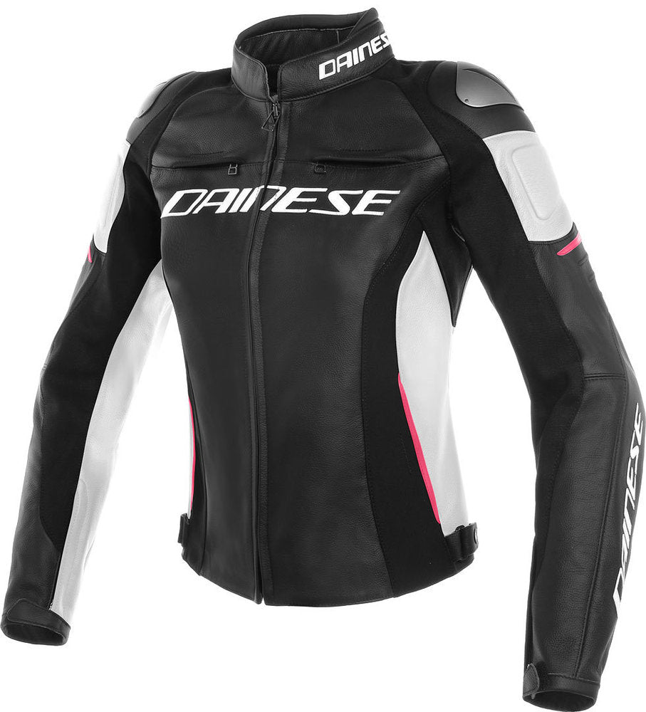 Réplica Racing 3 Lady Ladies Motorcycle Leather Jacket