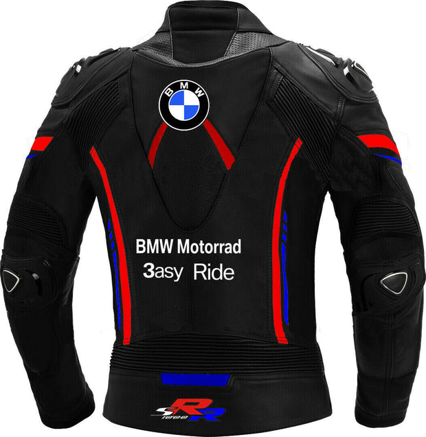 DAJ 0217 BMW Motorrad Men's Sport Motorcycle Leather Jacket