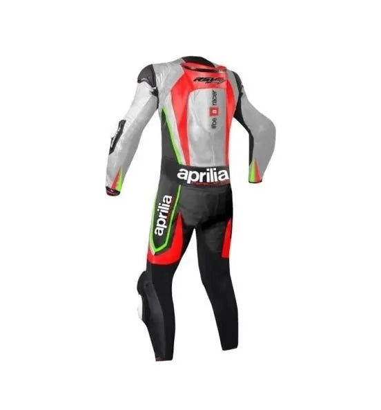 Aprilia Men Motorcycle Leather Racing Suit