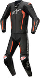 Replica Missile V2 Two Piece Motorcycle Leather Suit Black / Red