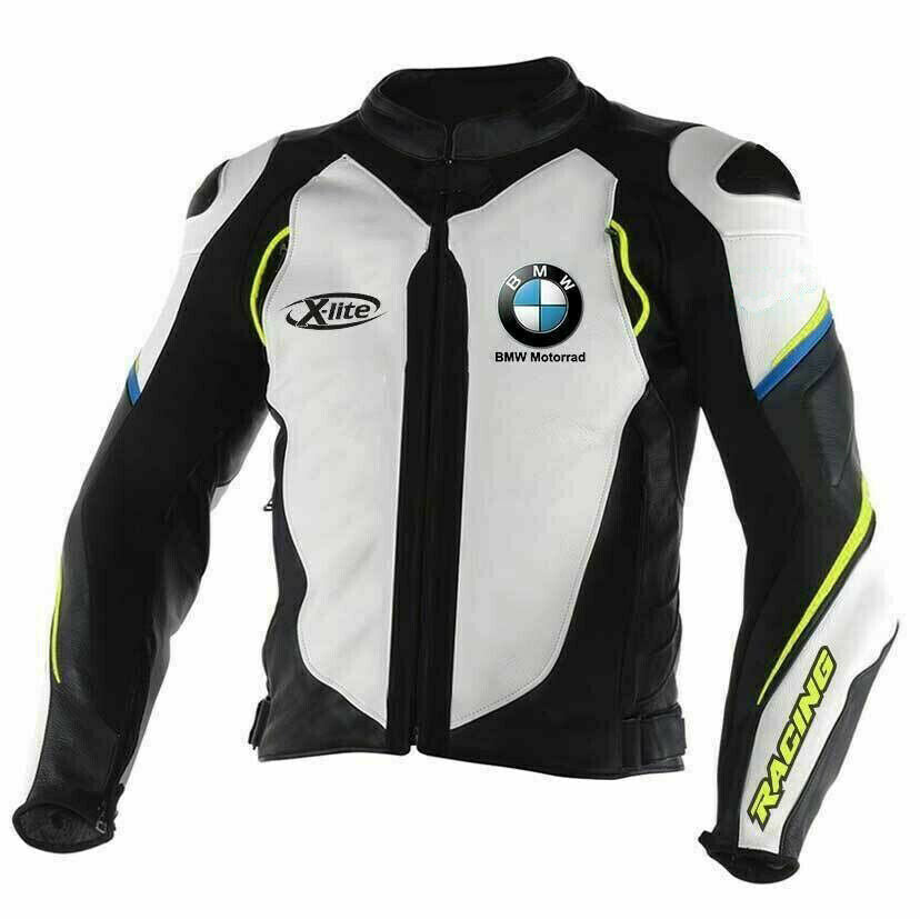 DAJ 0218 BMW Motorrad Men's Sport Motorcycle Leather Jacket