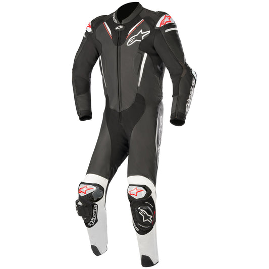 ATEM v3 1-Piece Replica Original Motorcycle Leather Suit (Black/White)