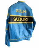 GSXR Suzuki Rizla Motorcycle Leather Jacket