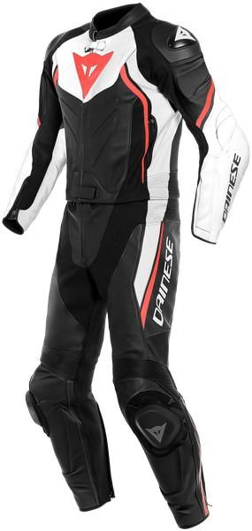 AVRO D2 2-DIVIDER REPLICA MOTORCYCLE ORIGINAL LEATHER SUIT front