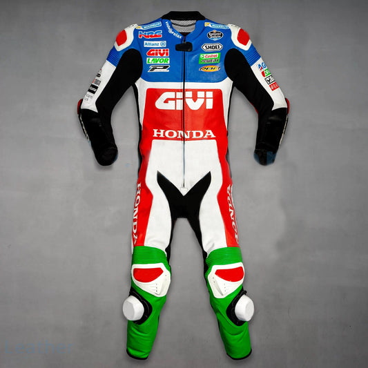 CASTROL LEATHERS ALEX MARQUEZ HONDA GIVI MOTOGP 2021 front