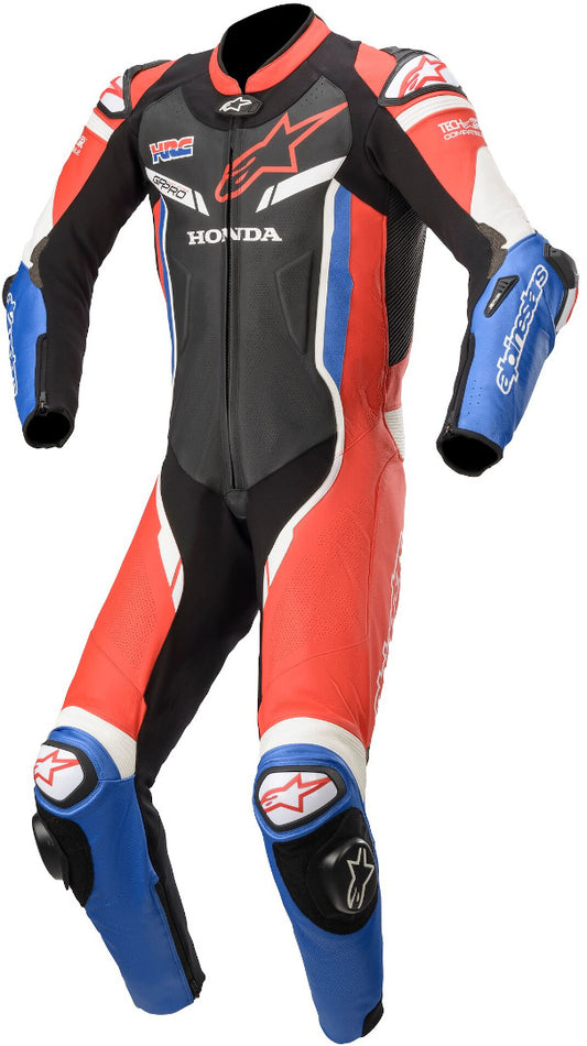 Honda GP Pro V2 One Piece Motorcycle Leather Suit