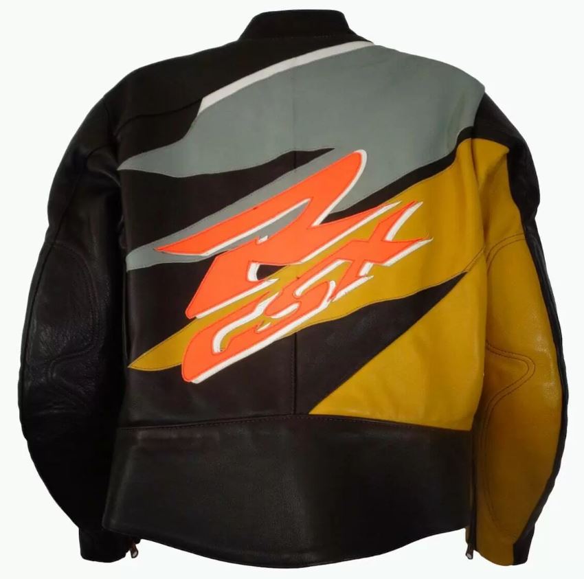 Vanson Suzuki GSXR Motorcycle Racing Leather Jacket 1 2