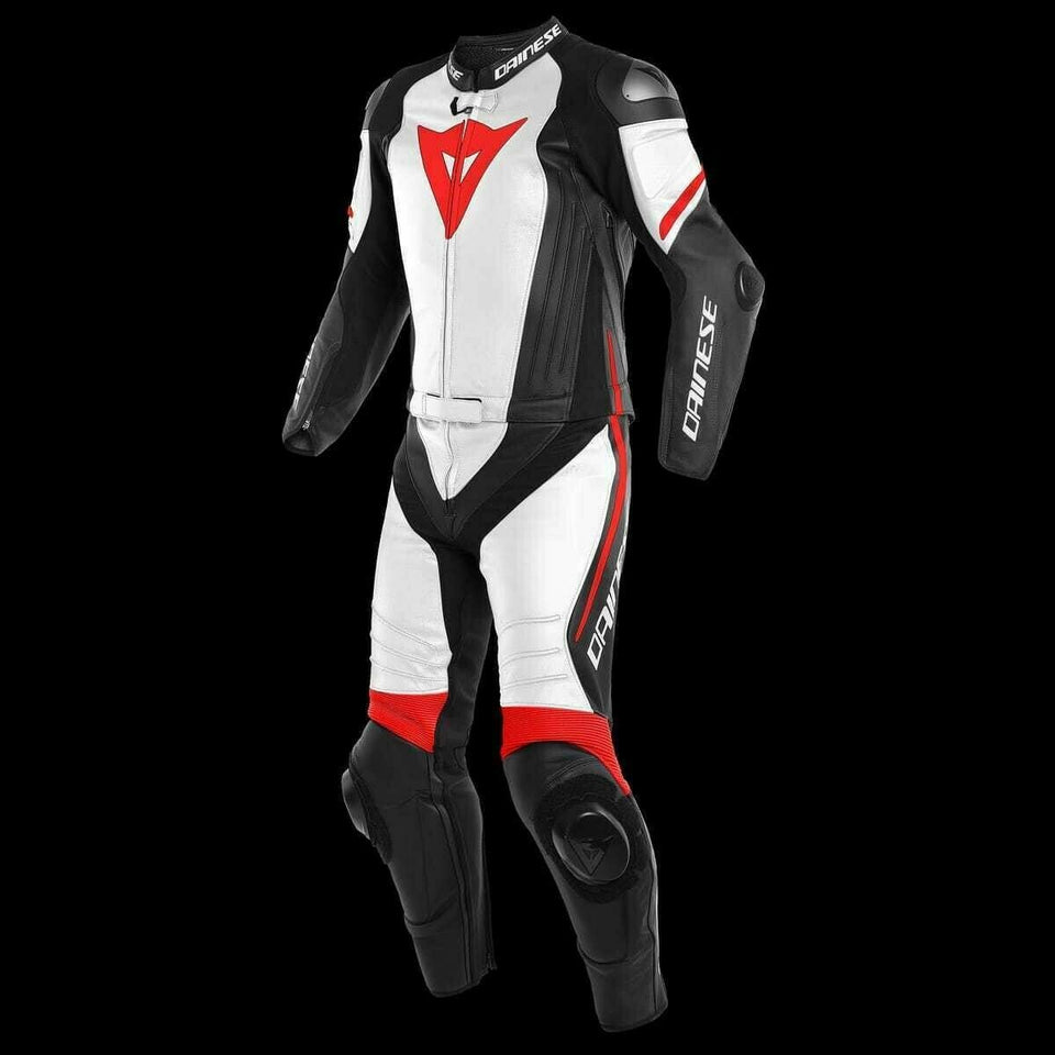 DAS 076 MotoGP Motorcycle Motorbike Leather Suit Two Piece