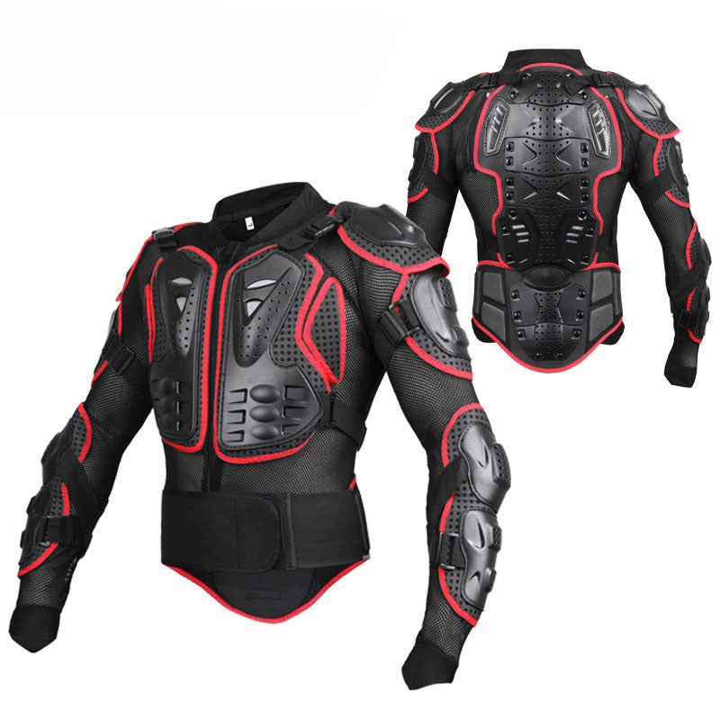 Motorcycle Jacket Men Full Body Motocross Racing Moto Jacket Riding Motorbike Protection Size S-4XL