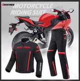 Motorcycle Jacket Pants Suit Waterproof Gear Reflective Racing Jacket Biker Motorbike Motocross Moto Jacket Motorcycle Clothing