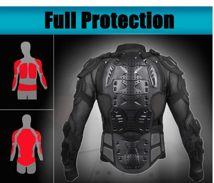 Motorcycle Jacket Men Full Body Motorcycle Armor Motocross Racing Moto Jacket Riding Off Road Motorbike Protection Protector